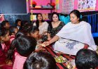 नन्हें बच्चों के बीच पहुंचीं मंत्री लक्ष्मी राजवाड़े, पोषण और दुलार से संवरते बचपन का लिया जायजा