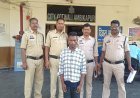 तीन दुकानों में चोरी का आरोपी गिरफ्तार, टैब और नकदी बरामद